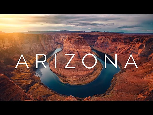 Arizona in 4K. Scenic Music Film.