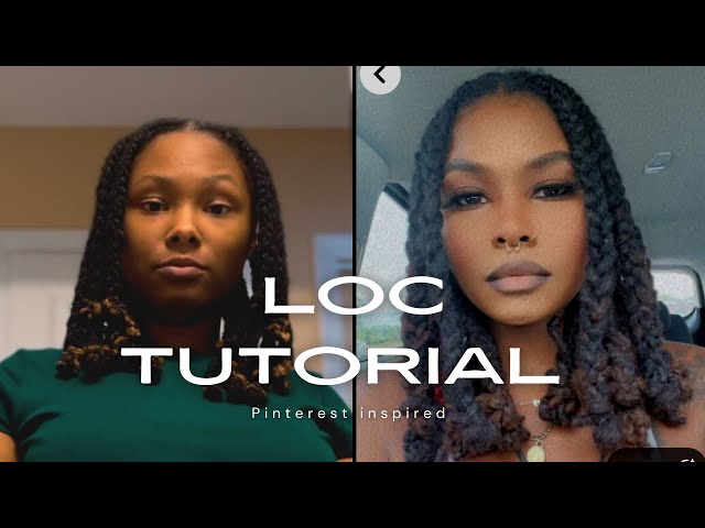 Pinterest-Inspired Loc Style: Easy Tutorial for Stunning Look!