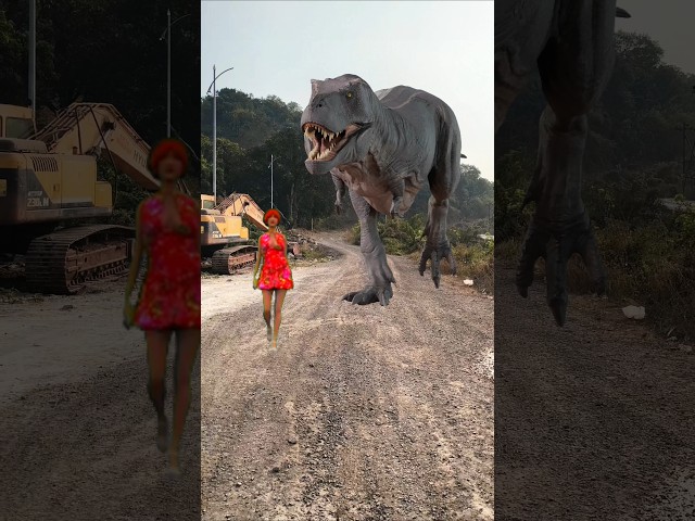 T-Rex Dinosaur Attack in Jurassic World 😱#dinosaur#jurassicworld