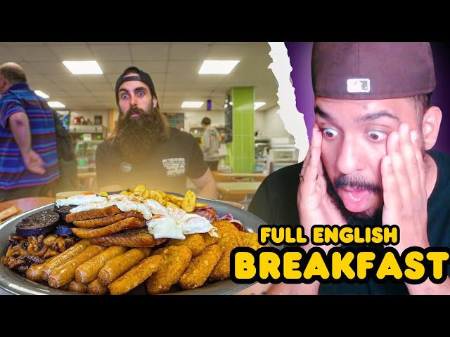 Hokvge Reacts To Beard's Epic Battle with Full English Breakfast