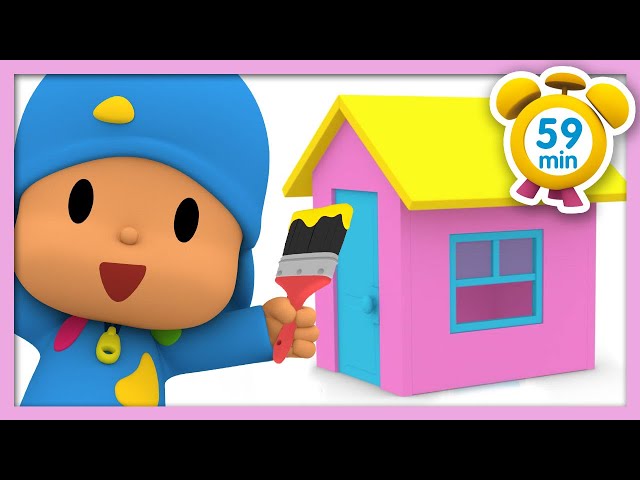 🏠  POCOYO FRANÇAIS - Les Épisodes les Plus Regardés Saison 4  [59 min] | DESSIN ANIMÉ pour enfants