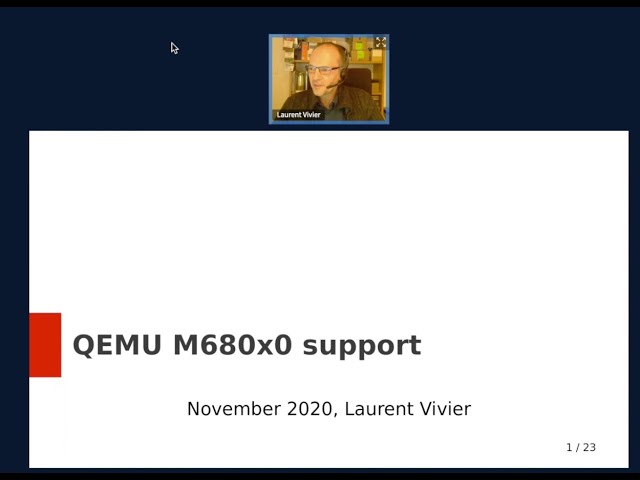 Qemu 680x0 support - by Laurent Vivier