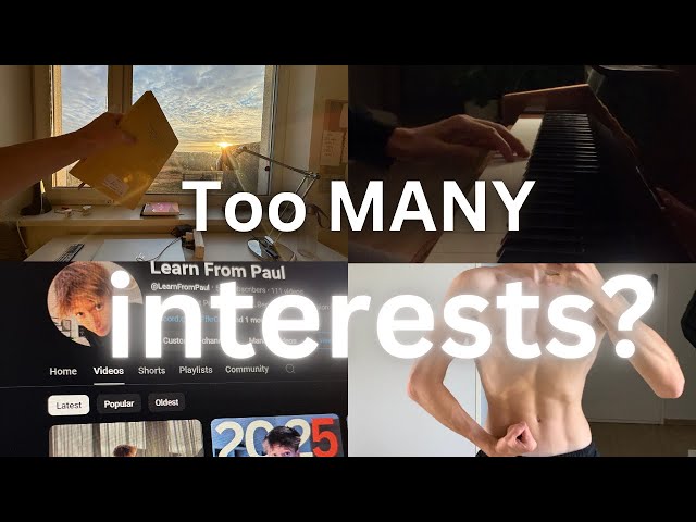 Too Many Interests? How to get REAL results in them ALL.