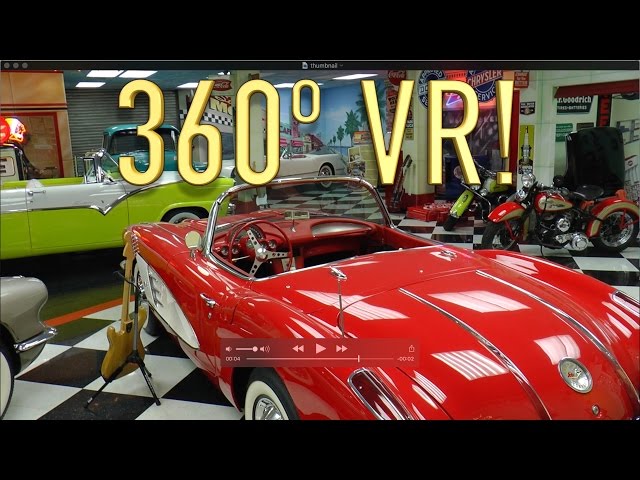 360º VR - Surf City Garage Muscle Car Museum - Huntington Beach - Mini-Tour