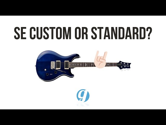 PRS SE Custom 24 VS Standard 24 Comparison (with audio) #prsguitars #electricguitar