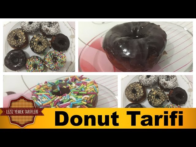 Donut Tarifi | Hindistan Cevizli ve Çikolatalı Donut Nasıl Yapılır ?