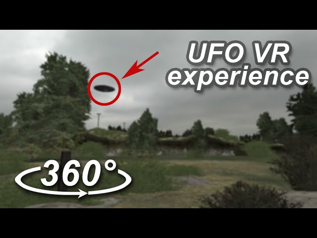 UFO encounter in 360° VR