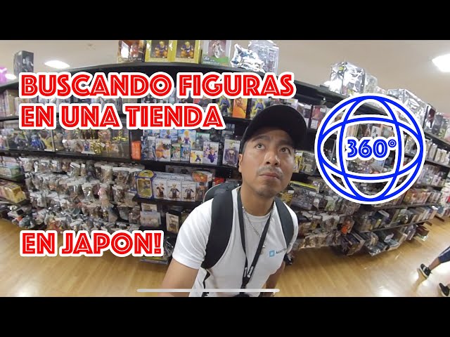 Buscando Figuras de Caballeros del Zodiaco en Japon en 360 grados | Toy Hunting  Japan 360 video VR