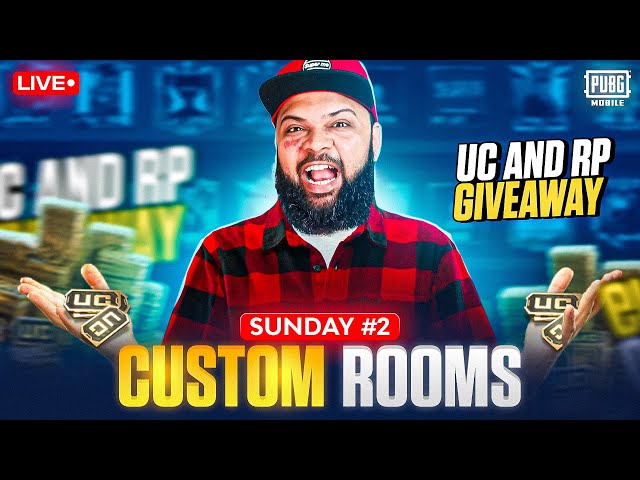 LIVE 🔥 Join Custom Rooms #2 RP Stream by MFS Jungly | PUBG Mobile