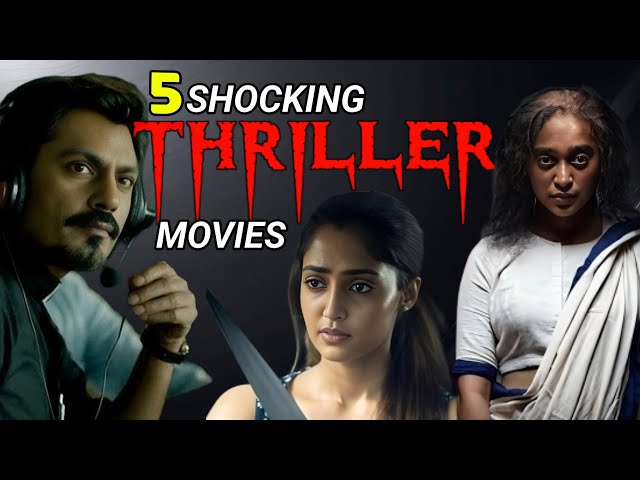 TOP 5 BEST SHOCKING THRILLER MOVIES HINDI DUBBED | MYSTERY THRILLER|