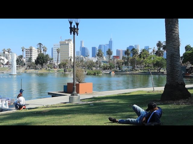 Looking at the rest of Macarthur Park.  Full walking tour.