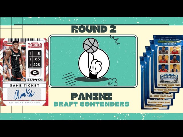 Unwrapping Round 2 of Panini Contenders Basketball Draft 2020-2021 Cello Packs: Rookie Encore!"