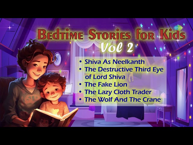 Childrens Stories in English | Bedtime Stories for Kids Vol 2 | Shiva As Neelkanth