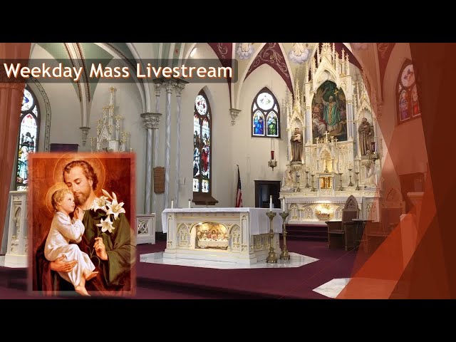 Weekday Mass Livestream - Memorial of Saint Joseph the Worker