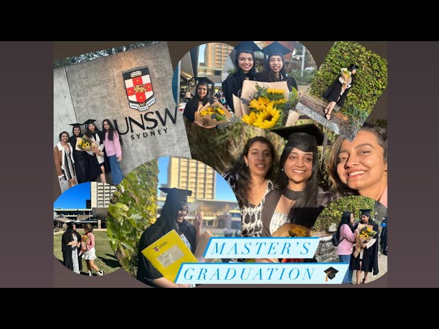 Master’s Graduation👩‍🎓|UNSW | International student | Vlog 19 | #marathimulgi | #OkVaish_ 🇮🇳🇦🇺