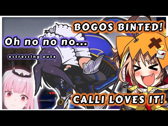 Kronii's dead inside after hearing "BOGOS BINTED" (but Gigi kisses her) [Hololive EN]