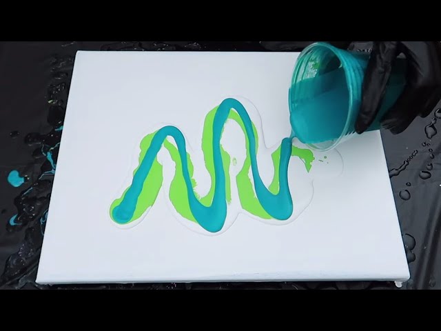 Acrylic Pouring for Beginners | 3 Easy Acrylic Pours | Fluid Art