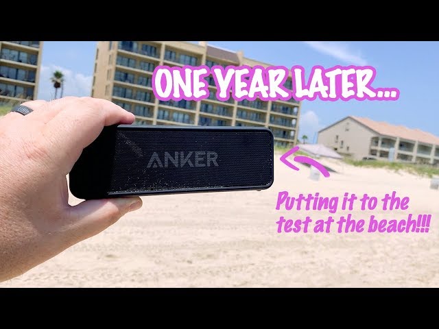 Reviewing the Anker Soundcore 2 at the beach!