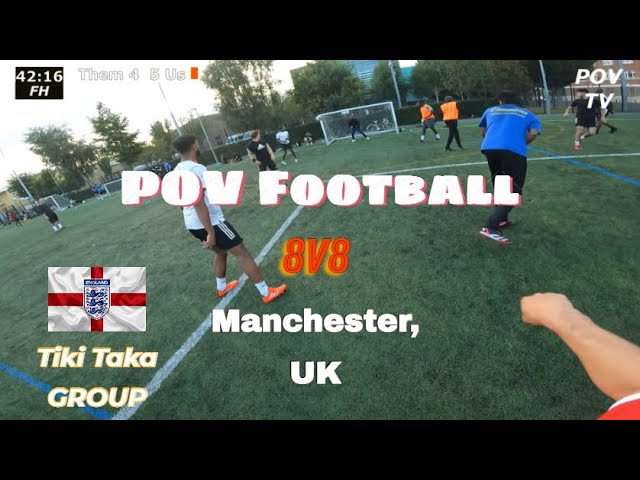 TIKI Taka Private Footy Group | POV Match 8v8 | 6-5 🙈🙉