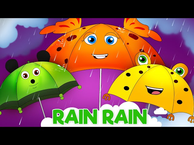 🔴 ☔️Rain Rain Go Away, ⛵️Row Row Row Your Boat + More Nursery Rhymes & Songs For Children