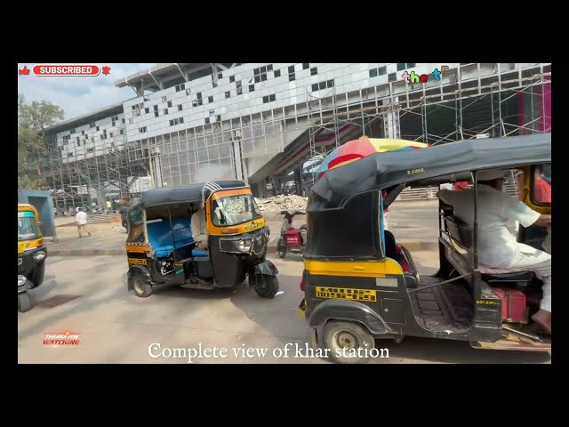 Exploring MUMBAI'S Khar Station Like Never Before!