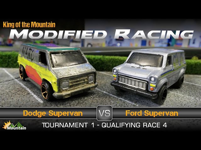 Dodge vs Ford Transit Supervan - Modified Diecast Street Racing | KotM