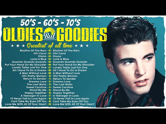 Oldies But Goodies 50s 60s 70s - Elvis Presley, Paul Anka, The Platters, Roy Orbison,Engelbert