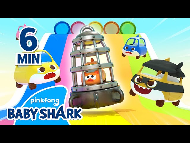 [BEST] Toy Car Baby Shark to the Rescue! | +Compilation Episodes | Baby Shark Official