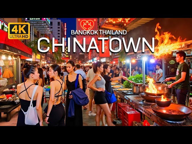 Chinatown Bangkok Thailand 🇹🇭 | Best Street Food in Bangkok | Must-Try Thai Food!