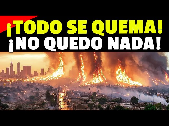 🔴 ¡INCENDIO DEVASTADOR! TODO SE QUEMA, NO QUEDA NADA: IMAGENES IMPACTANTES