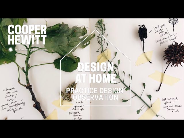 Design at Home: Design Observation