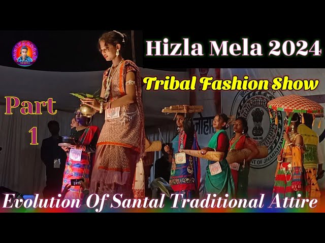 Dumka Hizla Mela // Tribal Fashion Show // Evolution Of Santal Traditional Attire 2024 // Part 1