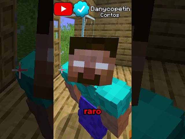 HEROBRINE en MINECRAFT😱😂 #minecraft #minecraftshorts #shorts #memes #minecraftmemes