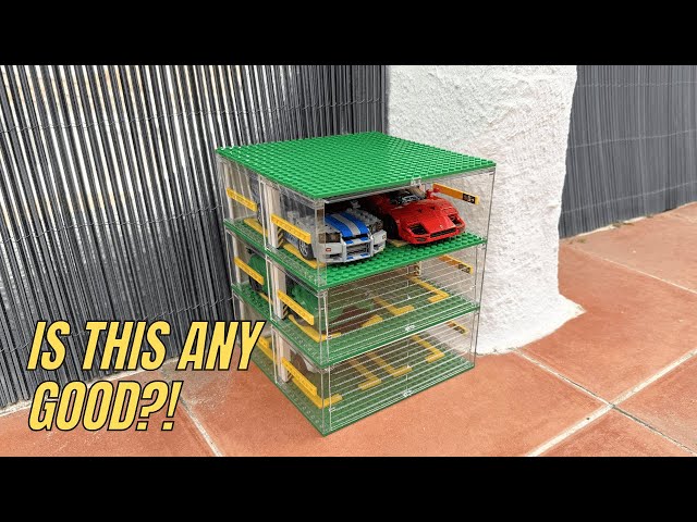 A Review of the AliExpress Sports Car Garage for LEGO City & Speed Champions