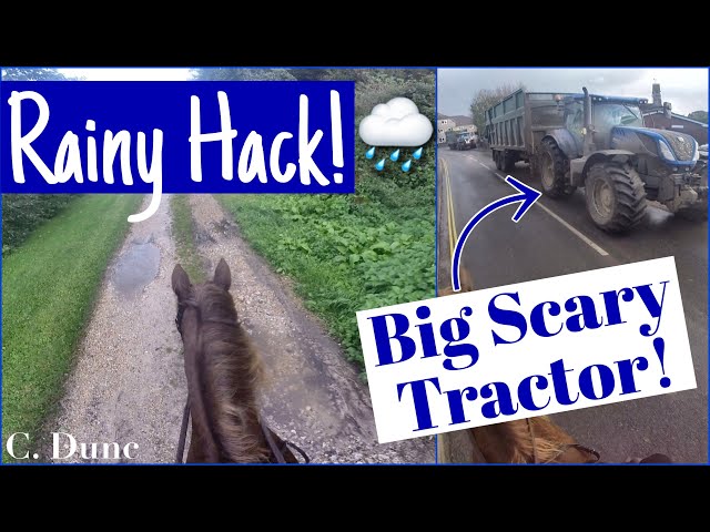 Soggy Hack on Lily inc. Big Scary Tractors!! | Helmet Cam