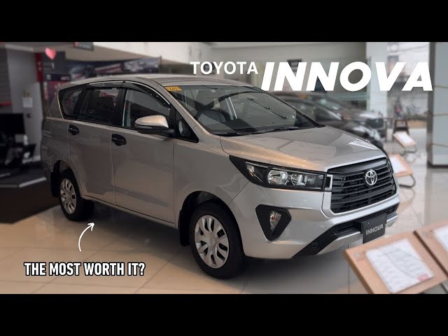 The BEST CHOICE for Family Cars? | 2025 Toyota Innova XE | (Walk-around, Price, Specs Review)