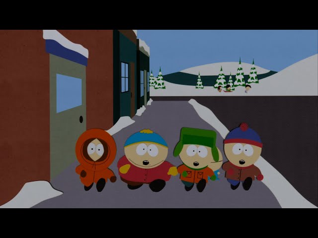 South Park 1999 Opening scene 4K HDR