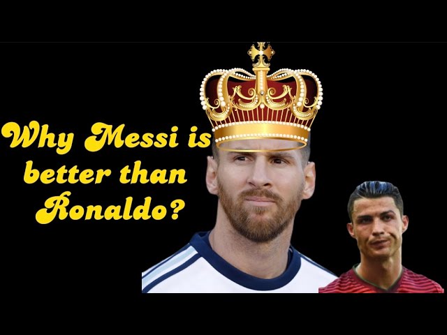 Why Messi is better than Ronaldo - Watch till end! #football #footballgoat