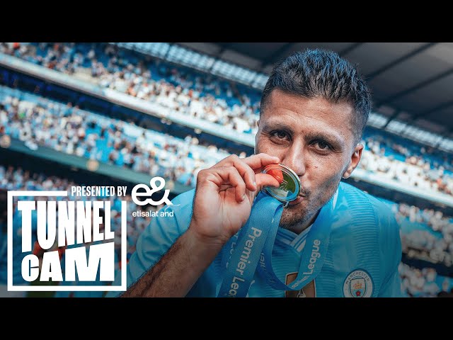 CHAMPIONS TUNNEL CAM | MAN CITY 3-1 WEST HAM | PREMIER LEAGUE WINNERS EDITION!