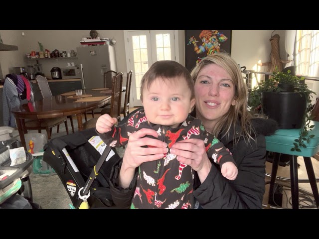 8 MONTH OLD BOY BABY VLOG - MOMMY VLOG - NURSING MOM - BREASTFEEDING MOM - GOING SHOPPING