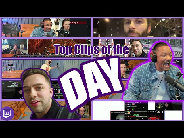 Will Smith CRASHES xQc’s Stream, Miz’s $1000 Scam  & Poke vs. Asmongold?! — Daily Twitch Highlights