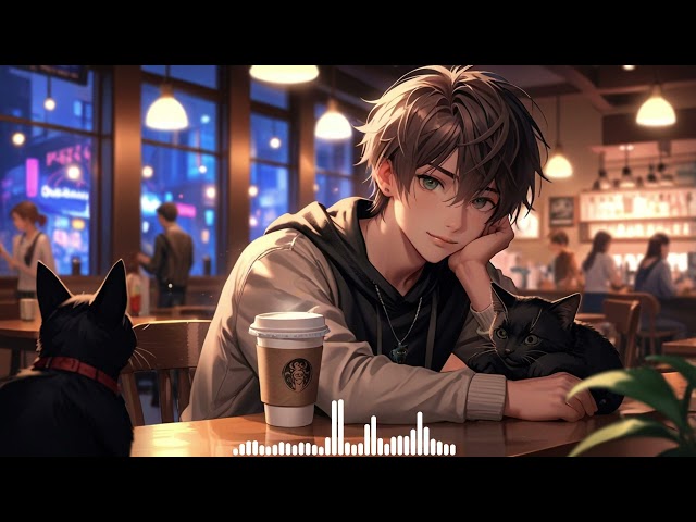 LoFi Music🎵 | Melancholic Cafe🍰 & Chill🏡 | Relax☕ Study📚 Sleep💤 | Perfect for Focus & Relaxation🐈