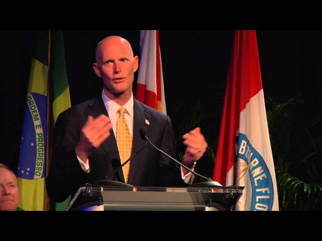 Florida Governor Rick Scott on Embraer