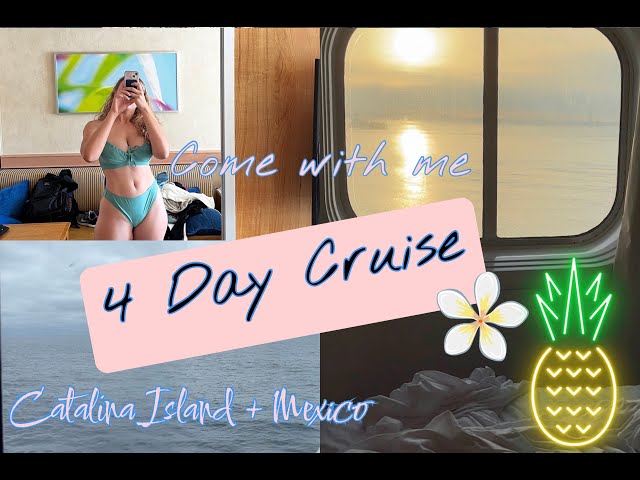 CARNIVAL RADIANCE CRUISE VLOG! |  to CATALINA ISLAND and MEXICO