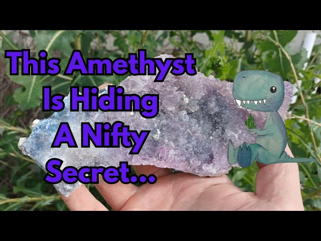 The Curious Case of This Amethyst Specimen #minerals #crystal #science #nature