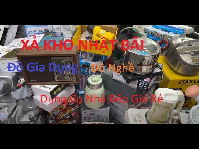 Thanh Lý Đồ Gia Dụng Nhật Bãi, Bộ Làm Vườn, Bơm, Đài FM, Micro,... Hàng Tuyển Chọn Giá Rẻ Chất Lượng