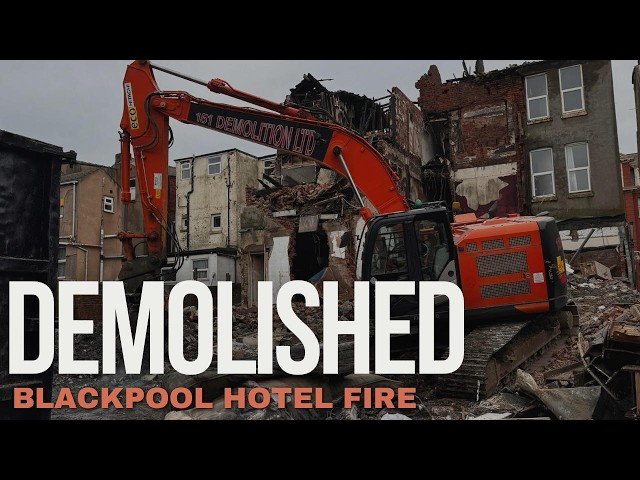 What Caused the fire?? Latest on Blackpool's Iconic Hotel what burnt down!