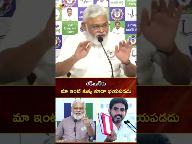 రెడ్‌బుక్‌కు మా ఇంటి కుక్క కూడా భయపడదు | #AmbatiRambabu | #YTShorts | AP Politics | Mango News