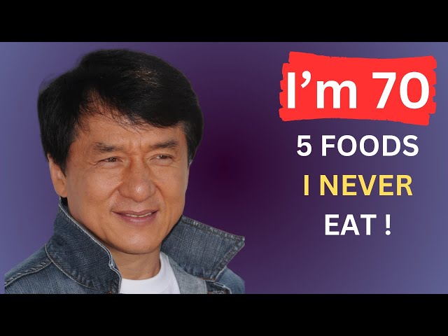 Jackie Chan (70) Still Looks 40 🔥 I AVOID 5 FOODS & Don't Get Old