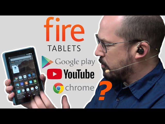 Amazon Fire Tablet with Google Play, YouTube and Chrome